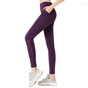 Yoga Outfit Arrivée 2024 Eshtanga Sports Tight Top Qualité Femmes Pantalon Haute Taille Élastique Solide Skinny Stretch Pantalon Taille2-12