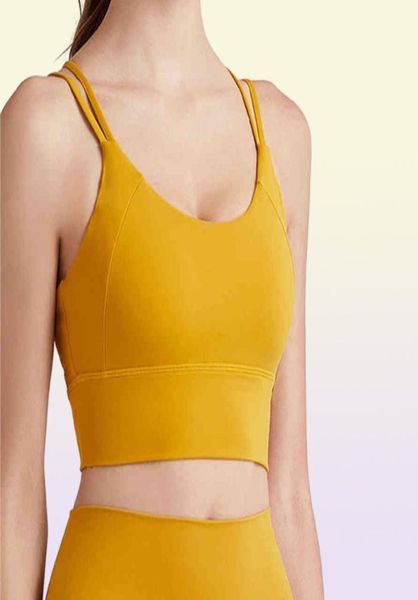 Trajes de yoga Suministros de fitness Sujetador deportivo Push Up Ropa interior Mujeres Tight Shake-Proof Fitness Running Crop Top Vest7294105