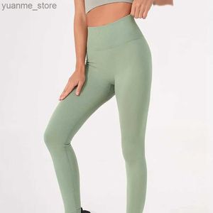 Pantalons de fitness sportives à vente chaude Sale Bust Sale Fitness Sweet Absorbant rapide Séchage rapide HIP HIP LEVING PAPTS YOGA Y240410