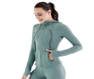 Yoga Tenfits Jacket S Même style Vestes de course pour femmes Automne / hiver Hooded à manches longues Stumness Fitness Suit5891615