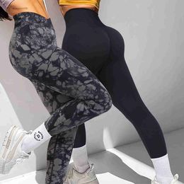 Tenues de yoga Omkagi Fitness Legging Femme Push Up Entraînement Sport Booty Leggings Femmes Scrunch Butt Femme Tenue Gym Legging sans couture Pantalon Lululemen