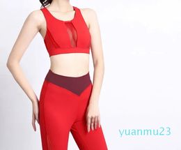 Yoga Tenues Pièces Définir des vêtements d'entraînement pour femmes Sports Bra et Leggings Portez des vêtements de gym Athletic