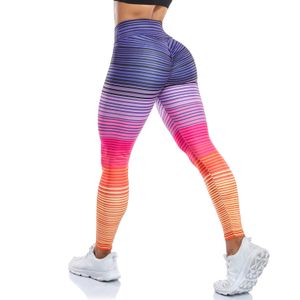 Yoga -outfits Gedrukte leggings fitness damesbroek push -up hardlooppakketten workout leggins slanke yoga pant gym kleding hoge taille broek T220930