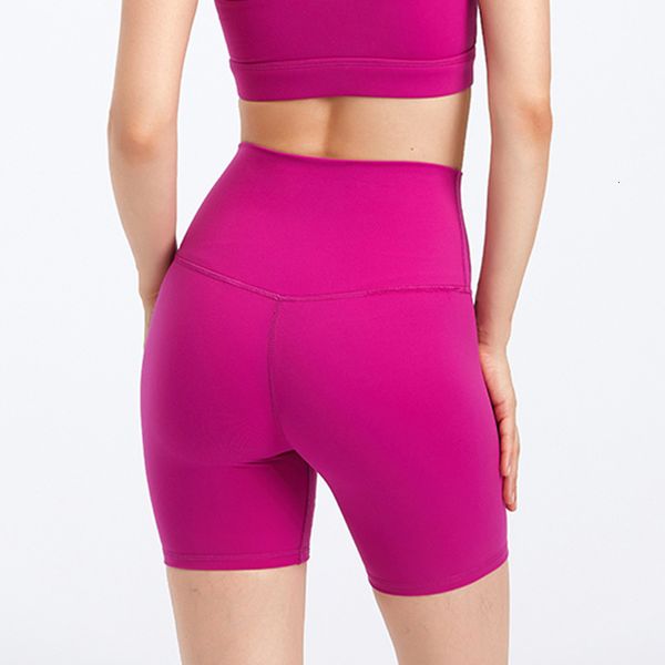 Trajes de yoga Calidad Mantequilla Suave Fitness Apretado Mujeres Deportes Corto Squat Prueba Cintura alta Yoga Legging Shorts Ciclismo Atlético Gimnasio Vestir 230701