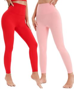 Tenues de yoga Séchage rapide européen et américain serré Barbie Shark Pantalons Sports Taille haute et Hip Lift No T Line Pantalons de fitness