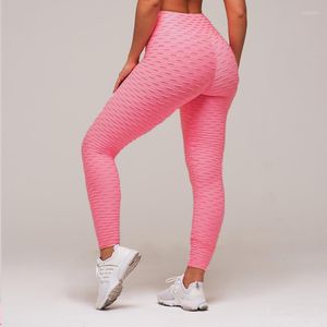 Tenues de yoga Scrunch BuSport Femmes Fitness Pantalon taille haute Leggings Feminina Collants pour entraînement en cours d'exécution