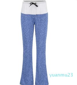 Yoga-outfits Dames Casual Toga-broek Trekkoord Buiten Geen Sport Broek met middelhoge taille en wijde pijpen