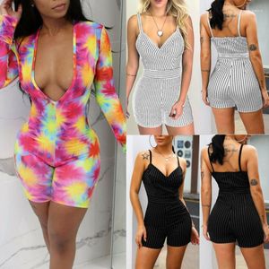 Yoga outfits dames vakantie mini playsuit floral jumpsuit zomer romper strand maat s-2xl