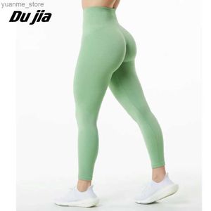 Yoga -outfits vrouwen ozone naadloze legging buikcontroleworkout -leggings duwen een gym loop panty's fitness high taille yogabroek y240410
