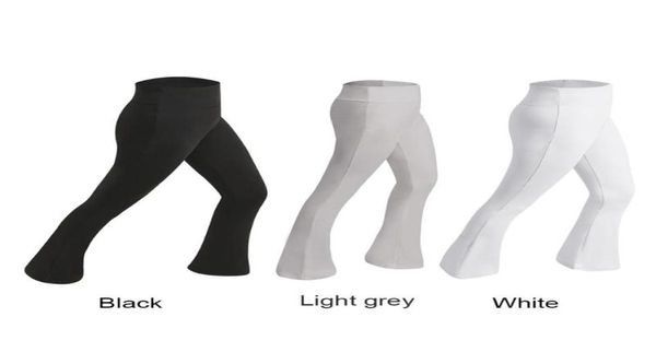 Yoga tenues pantalon féminin évasé les jambes larges de la jambe pantalon de survêtement Pilates dansant leggings do21738960