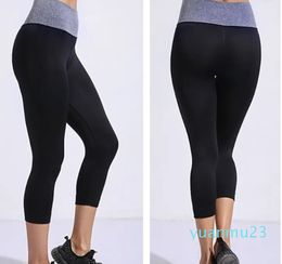 Yoga-outfits Dames Broeken Sport Hardlopen Sportkleding Vochtopname Zweten Zweten Body Seven