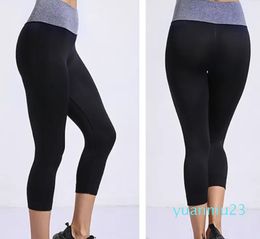 Tenues de yoga Pantalons pour femmes Sports Running Sportswear Absorption d'humidité Sweat Transpiration Corps