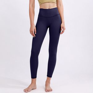 Pantalones de yoga Legging para mujer diseñador Correr Fitness Gimnasio Ropa Mujeres Leggins Entrenamiento sin costuras Leggings Desnudo Medias de cintura alta Pantalón de ejercicio