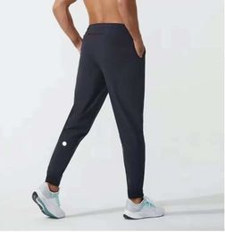 Yogabroeken LL Heren Jogger Lange Broek Sportoutfit Sneldrogend Trekkoord Gymzakken Joggingbroek Broeken Heren Casual Elastische taille Fitness 2455