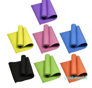 Esterilla de Yoga Pilates para Fitness, cojín para gimnasio, almohadilla antideslizante de 4mm de grosor para ejercicio en interiores y exteriores, culturismo, salud, deportes para perder peso