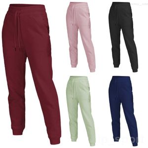 Yoga Ready to Sport Pant Femmes Wunder Train Running Yogas Pantalons Pantalons Oversize Workout Sweatpants Training Couleur unie Wunder Train