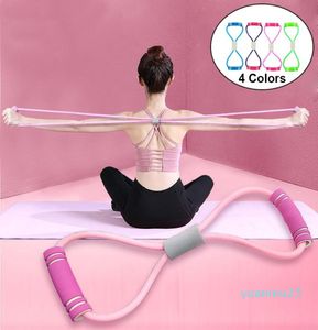 Yoga -weerstandsbanden indoor outdoor fitness apparatuur sporttraining training elastische banden yoga stretch band spier stretching