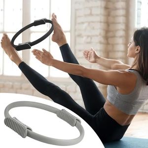 Yoga Ring Circle Gym Training Pilates Accessoires Fitness Elasticiteit Uitrusting voor Toning Core 240415