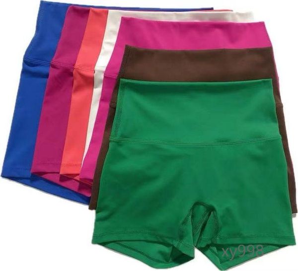 Shorts de yoga shorts de motard féminins shorts de sports chauds chauds shorts rapides houstouflés