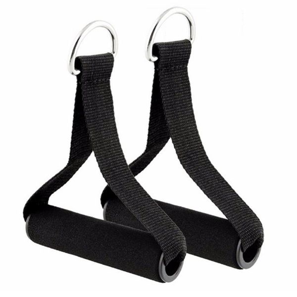 Bandes de Yoga 1 paire de poignées de corde de traction accessoires de Fitness bande d'exercice poignée rallye pour bandes de résistance de hamac