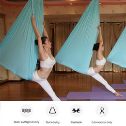 Yoga -strepen 428m Volledige set Flyingaerial Yoga Hammock Fabric Swing nieuwste multifunctionele antigravity yoga -riemen voor yoga training sport J230225