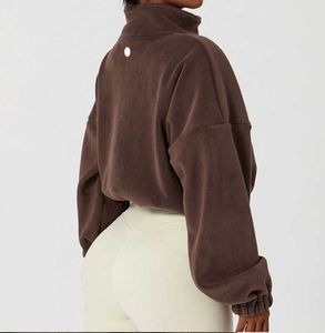 Yoga Wear Jackets Definieer hoodies sweatshirts vrouwen ontwerpers jas jassen jassen fitness hoodys schurft lage kleren met hoody