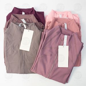 vêtements de yoga vestes sweats à capuche femmes concepteurs sport veste à capuche manteaux ponçage double face fitness chothing hoodies vêtements à manches longues