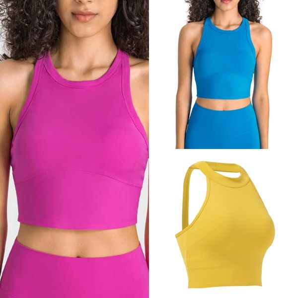 Camiseta de tanques de yoga a prueba de choque Sports Bra Running Fitness Gym Roport Lady Sala Hot Sale