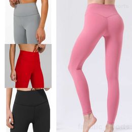 Yogas Dames Volledige broek Fast and Free Gym Sweatpant Wunder Train Sportlegging High Rise Bodybuilding Leggings Stretch Fitness Yoga Lange broek