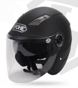 Yohe dual lente invierno media cara motocicleta casco eternal bicicleta eléctrica casco de motocicleta yh837a tamaño m l xl xxl 7 colores5928355