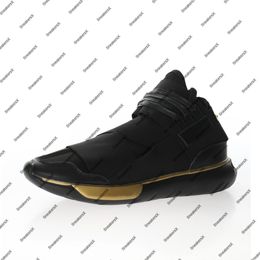 Yohji Qasa High Gold Chaussures de course pour hommes Yamamoto Chaussure de sport Baskets pour femmes Baskets pour hommes Femmes Athlétique S86166