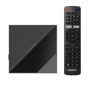 YOKATV IPX1 Amlogic S905Y4 2GB 16GB Android TV Box 2.4/5G double WIFI BT5.1 Android 11 ATV décodeur intelligent mise à jour OTA