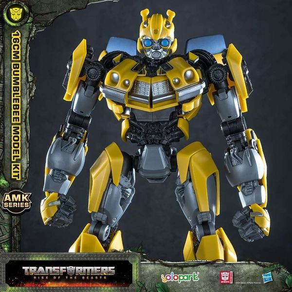 YOLOPARK Transformers Toys Figura de acción de Bumblebee, Rise of the Beasts, kit de modelo premontado de 6,5 pulgadas Serie A