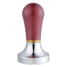 Jomdid Coffee Tampers Praktisch koffiezetapparaat Drukpoeder Hammer Aluminium Drukbalk Koffie Kiesmeel 57 mm Coffee gadget