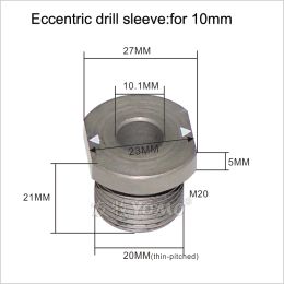 YOMO DOWELLING JIG ACCESSOIRES Boorbus M14 Stalen boorhoes stopring voor houtbewerkingsvermogen Toolonderdelen