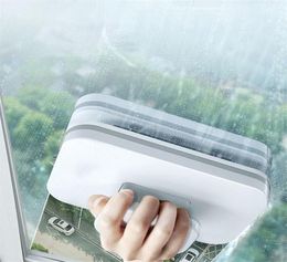 Yorede Magretic Glass Wiper Wash Magettes de fenêtre Double Brosse de nettoyage côté Nettoyage Brosse magnétique pour lavage outil de nettoyage de la maison 29979613