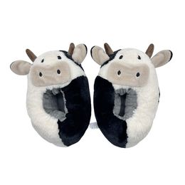 Slippers de vache yortoob mignonnes mignons et confortables pantoufles d'anniversaire cadeaux pour les enfants