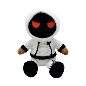 YORTOOB Foltyn Family Peluche Homme mystère au visage noir dans un sweat à capuche Cadeau ou décorations pour la maison