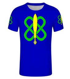 Yoruba People T Shirt Tribu Custom Flag Flag Tshirt Yorubas Ropa étnica Impresión deportiva Nigeria National Streetwear Camiseta 2206099811963