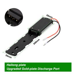 Yose Power Ebike Battery Base inférieur Hailong Polly Mountting Plate 4pin 5pins Fixe Bracket pour les pièces de vélo électrique