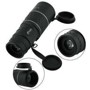 Yosoo New Black 10 x 40 Monoculaire Telescoop Laag licht Nachtzicht Dubbele Focus Sport Hunting Survival