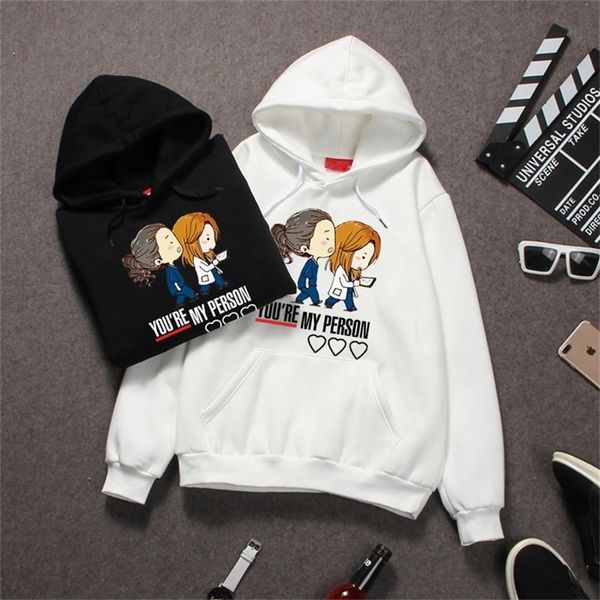 Vous êtes ma personne Headie Hoodie Grays Anatomie Sweattershirt Grays Anatomie Cadeaux Mercis Mod Swewe 20121212