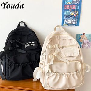 Youda Fashion Sac à dos toile femme Antitheft Sac à bandoulière Sac école pour adolescents filles Backapck Femme 240328