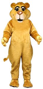 JEUNE LION Costumes De Mascotte Personnage De Dessin Animé Tenue Costume De Noël En Plein Air Tenue De Fête Taille Adulte Vêtements De Publicité Promotionnelle