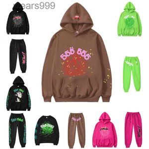 Young Thug 555555 Men Women Hoodie Hoge kwaliteit Schuimafdruk Web Grafische roze sweatshirts Y2K PULLOLLS MAAT S-XXL K1H6