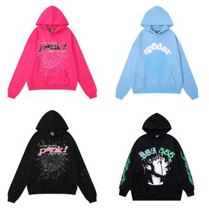 Young Thug Men Women Hoodie Hoogwaardige schuimafdruk Web Grafische roze sweatshirts Y2K PULLOLLS S-XL