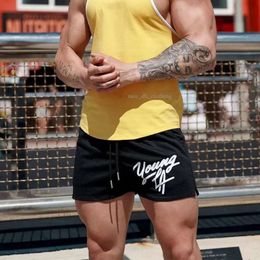 Youngla Shorts Heren shorts Shorts Short Knee Quarter shorts heren zomer QuickDhing Mesh Mesh Casual Sports Pants Running Squat Basketball Fitness Designer Shorts For Men 428