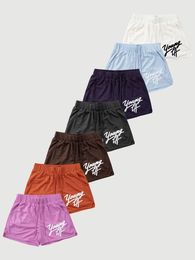 Youngla Shorts Shorts para hombres cortos cortos cortocircuitos cortos pantalones cortos de verano para hombres pantalones deportivos casuales que corren shatkball fitness diseñador de fitness para hombres