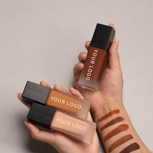 30ml Liquid Foundation Soft Matte Concealer Primer Base Professional Face Make up Foundation 29 couleurs