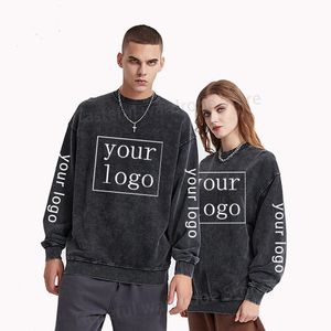 Uw EIGEN Ontwerp Afdrukken Hoodies Harajuku Retro Mannen Vrouwen DIY Uw Zoals Po Of Sweatshirts Fashion Custom Unisex Trui 240103